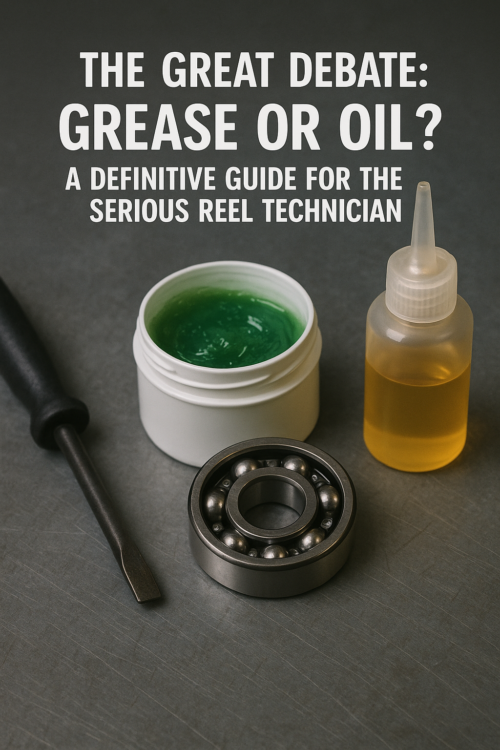 The Great Debate: Grease or Oil? A Definitive Guide for the Serious Reel  Technician - Mikes Reel Repair Ltd