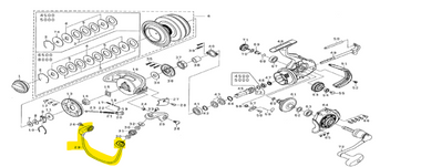 J30-9901 BAIL ASSEMBLY - ELT6500 - Mikes Reel Repair Ltd