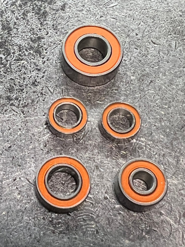 boca fishing reel bearings 3x10x4 mm Ceramic Hybrid Orange Seal ABEC 7 Ball Bearing Supplier - Boca