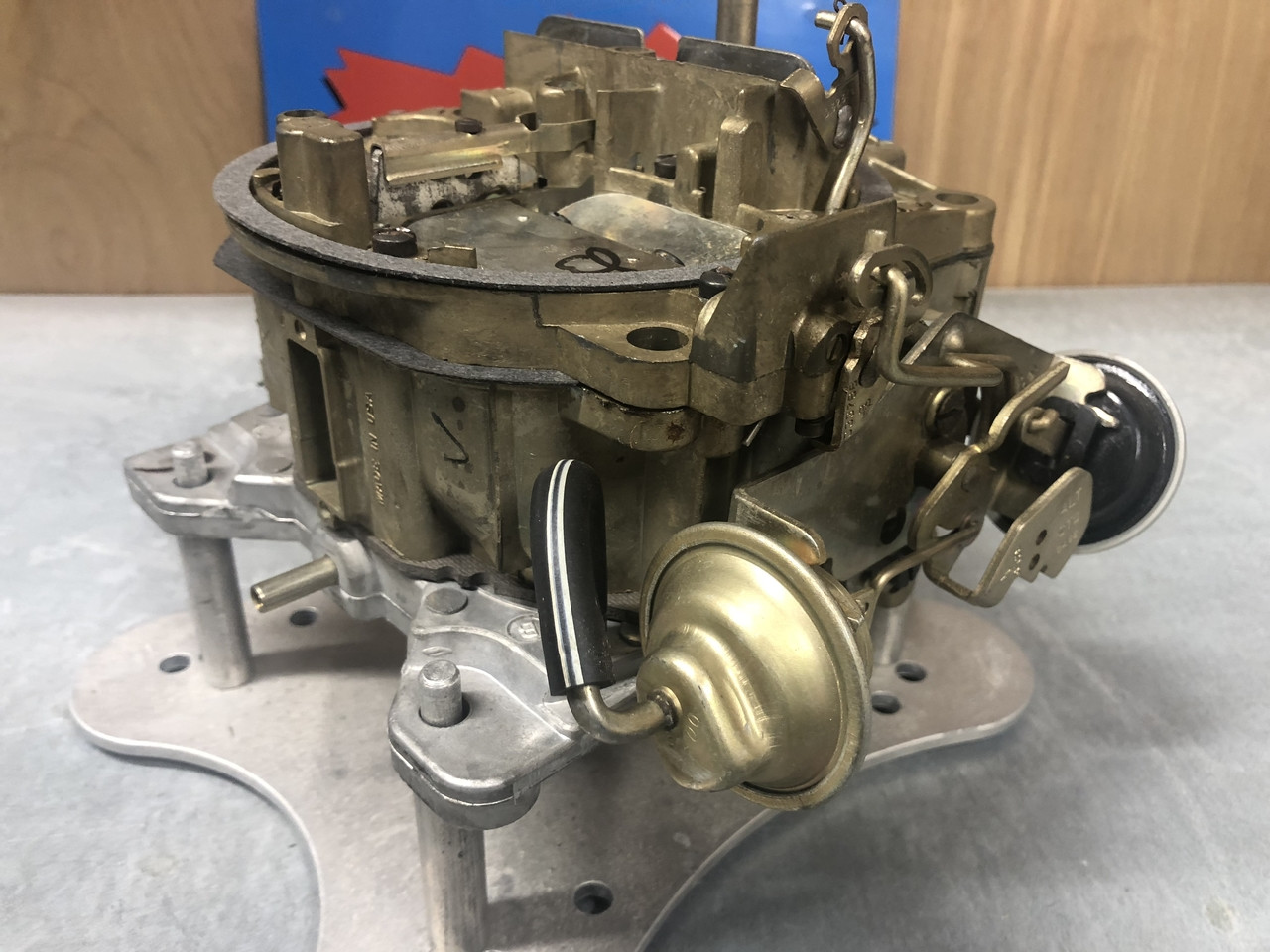 マル4BOX シュリンク付き 1971 Buick 350 4 speed divorced choke Quadrajet 7041245 NOS