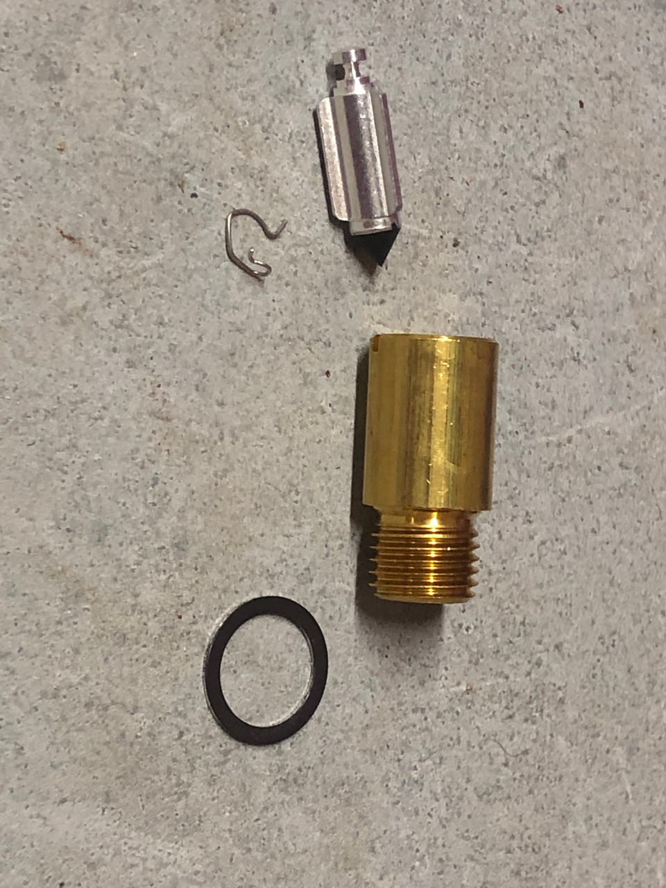 nyo Needle and seat assembly .134 Orifice No window - Quadrajet Power