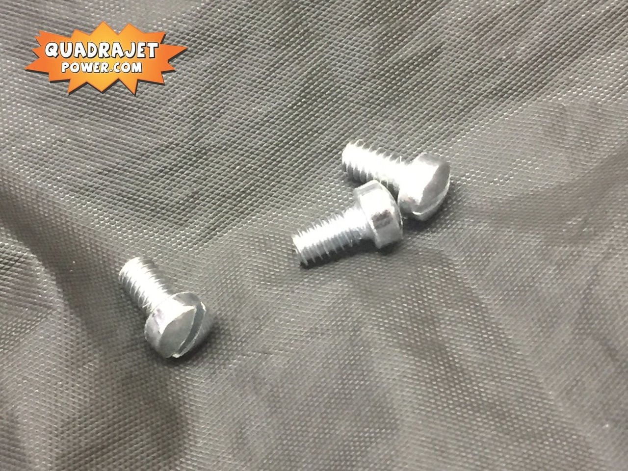 Choke cover screws, (3) 8-32 x 5/16"