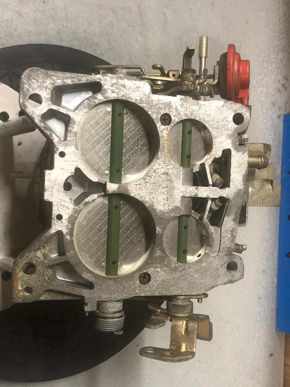 Chevrolet 1970 350 Corvette 7040507 ENGINEERING MASTER - Quadrajet