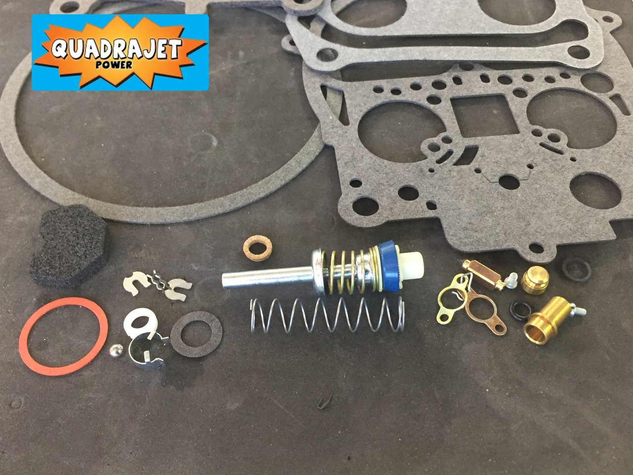 Quadrajet Rebuild Kit.  Chevrolet 1965-67, Oldsmobile 66