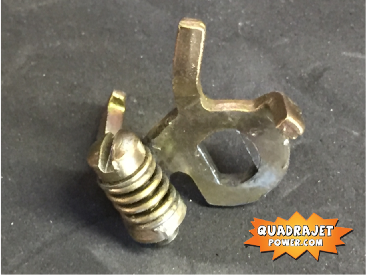 Fast idle speed adjuster screw.  35774