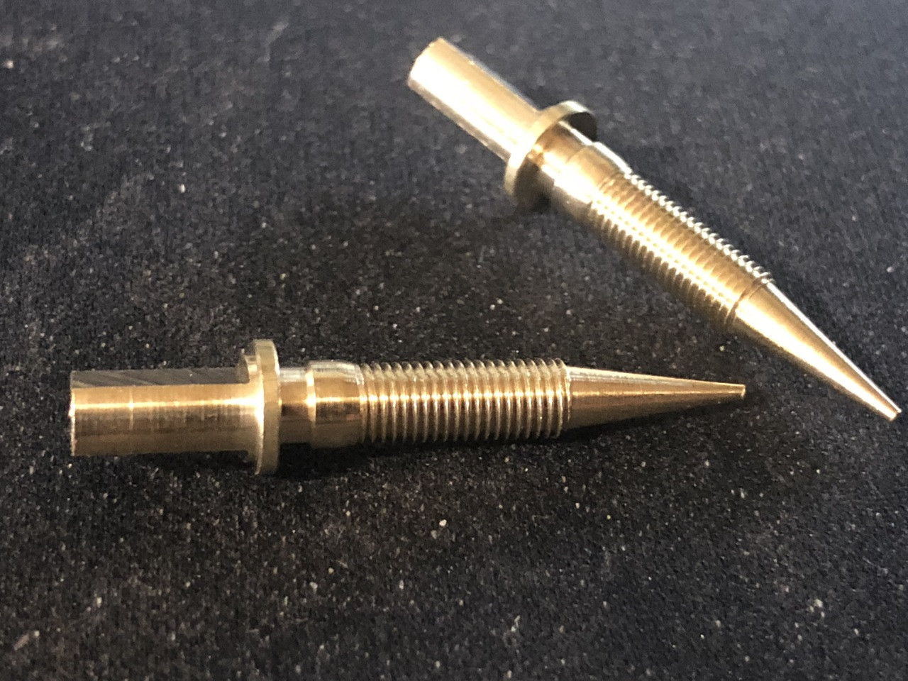 Idle Mixture Screws with Springs, New 10-32 x 1.6 - Quadrajet