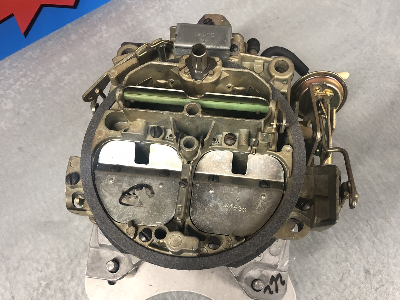 切手28 Pontiac 1968 400 428 7028262 - Quadrajet Power Store