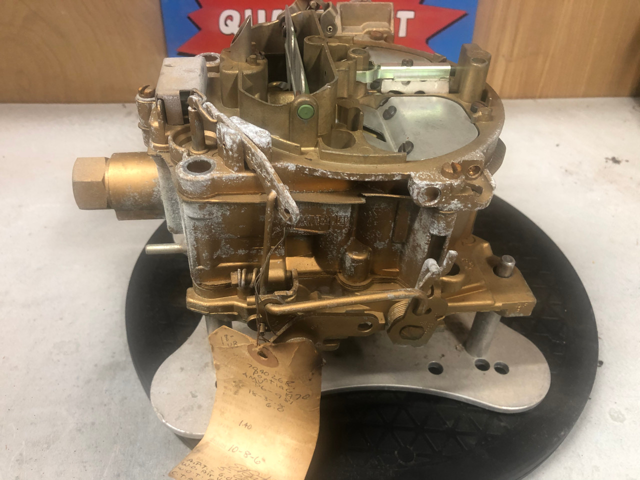 Pontiac 1970 455 7040268 ENGINEERING MASTER - Quadrajet Power Store