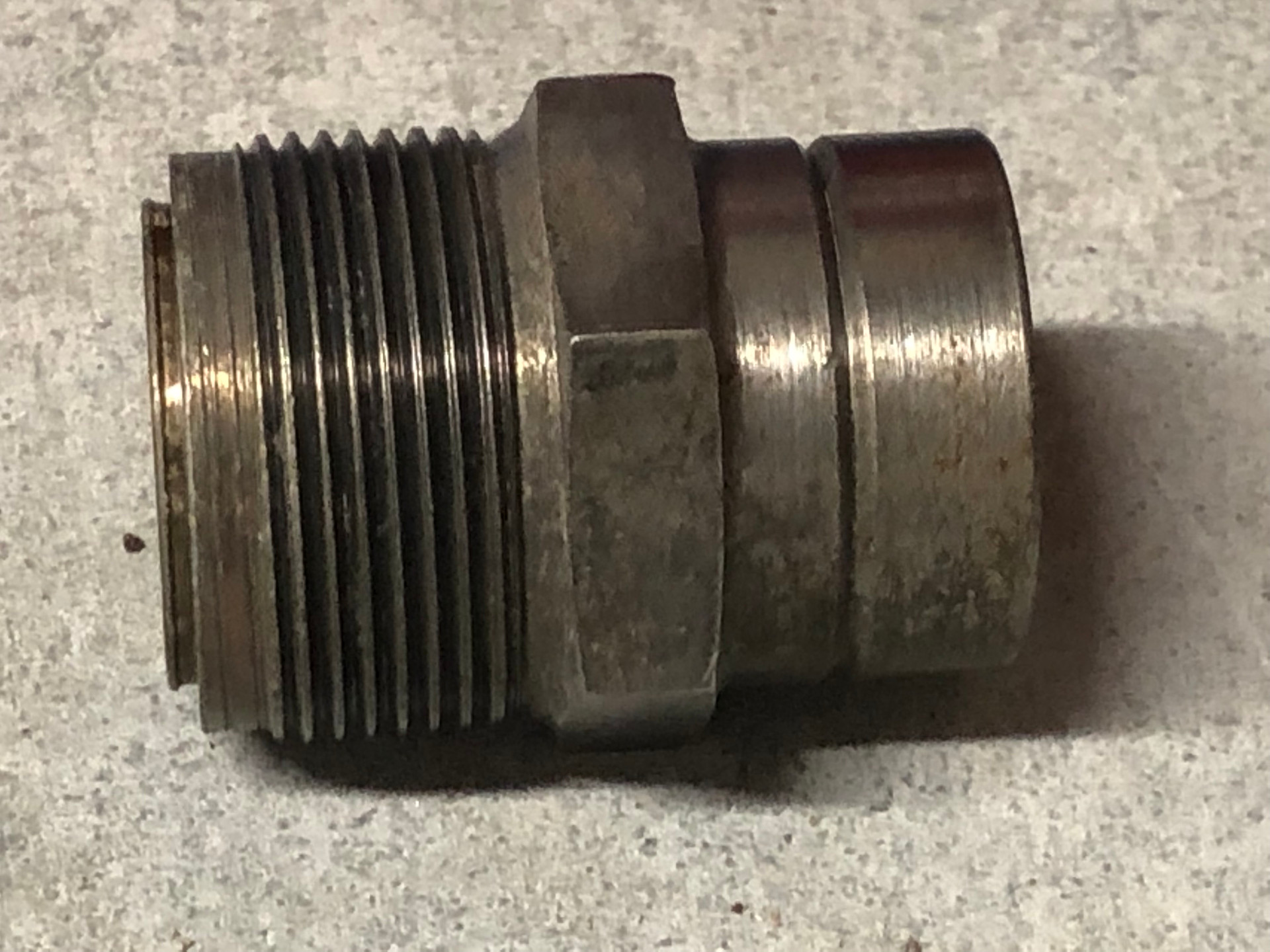 Fuel filter Housing, short, Used 72 and later Quadrajet Power Store
