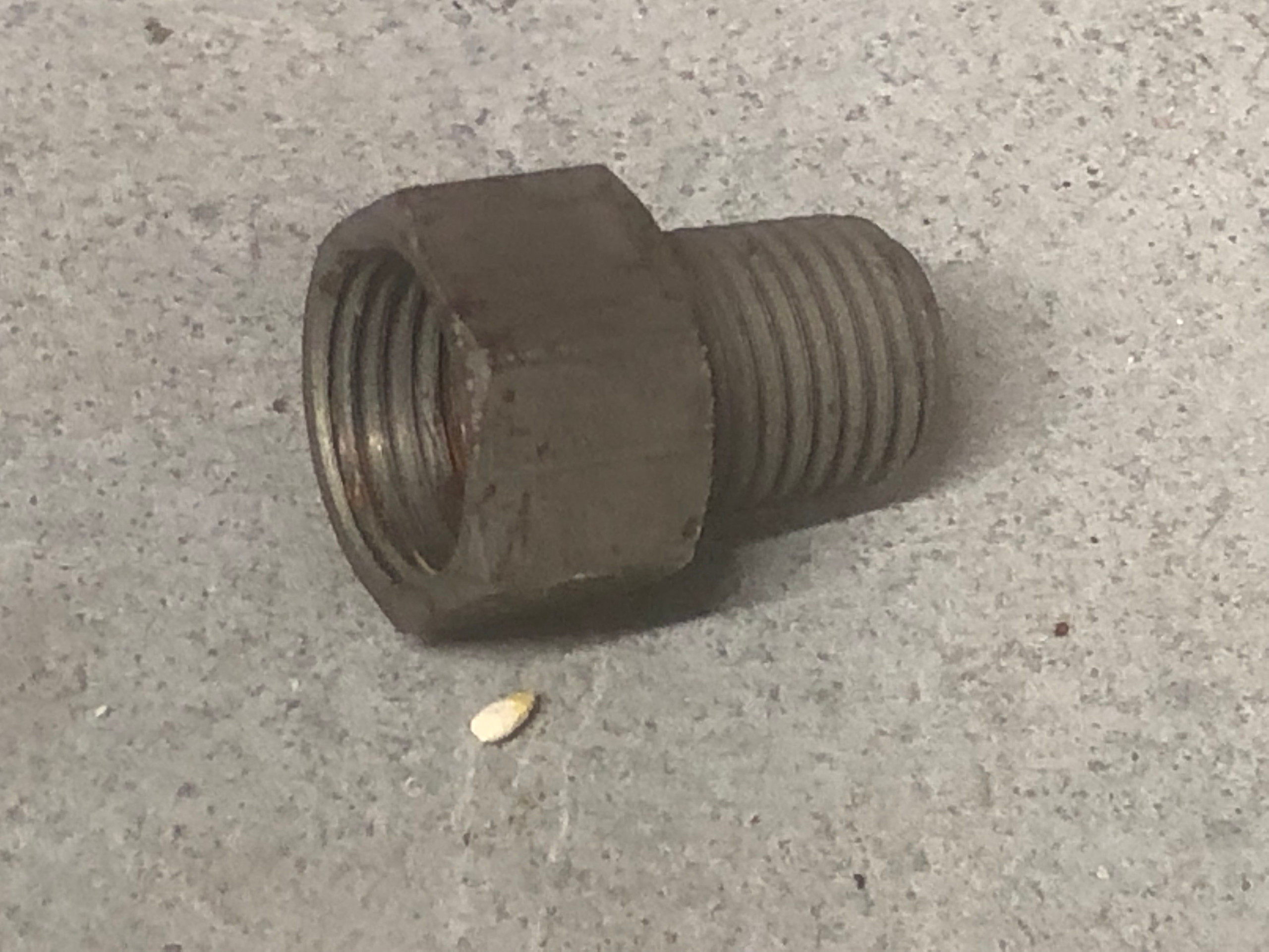 Vacuum port, Brake line fitting Quadrajet Power Store