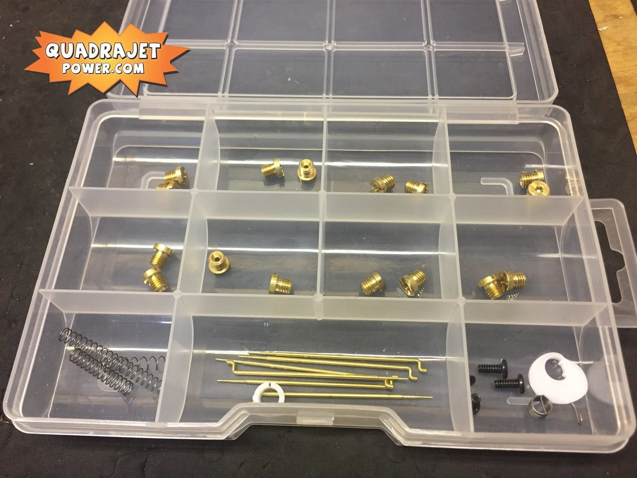 Quadrajet Ultimate tuning kit. Jets, Primary rods, and more Quadrajet