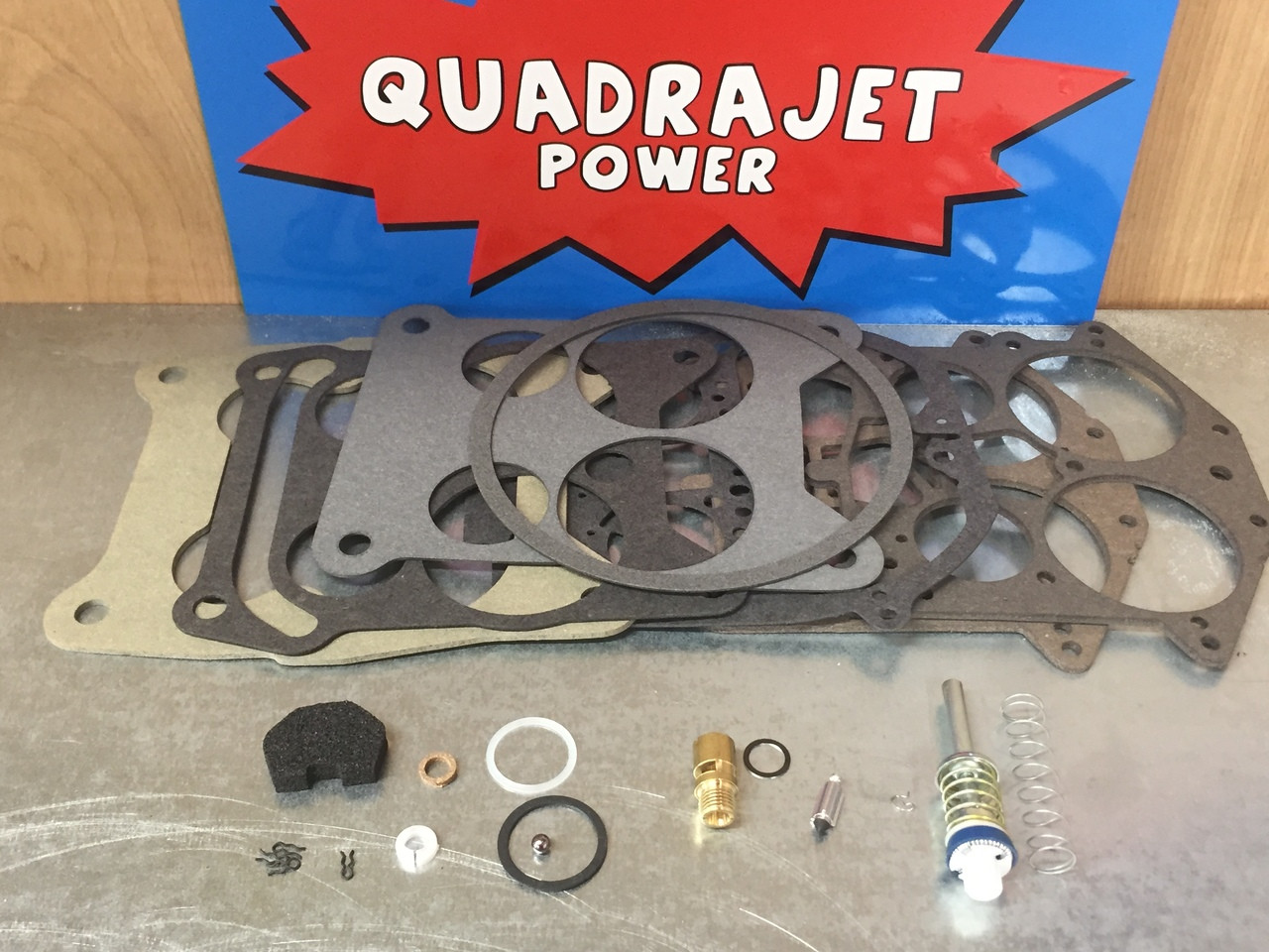 Quadrajet Rebuild Kit. Buick 6674, Chevrolet 6768, Pontiac 6674