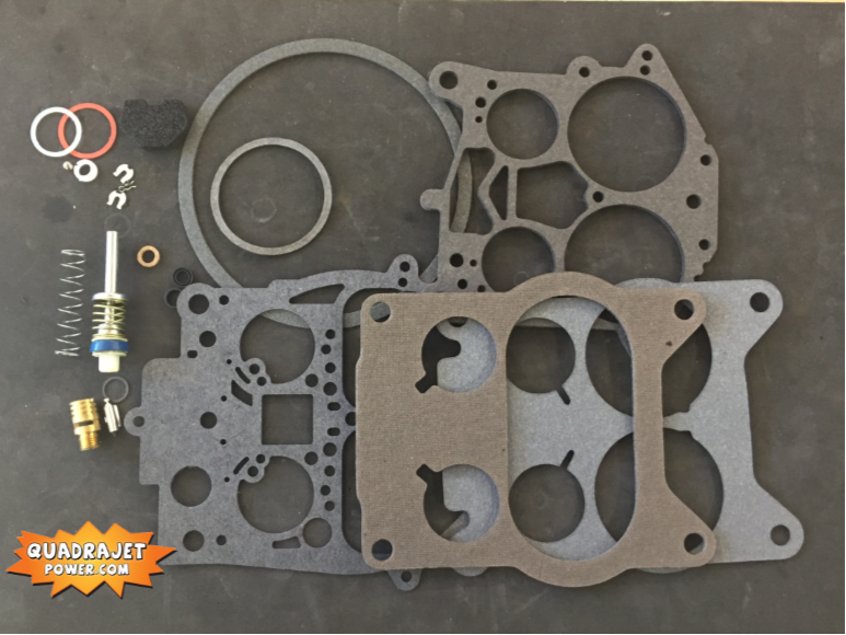 Quadrajet Rebuild Kit. Chevrolet 7680, Chevy/GMC truck 8089
