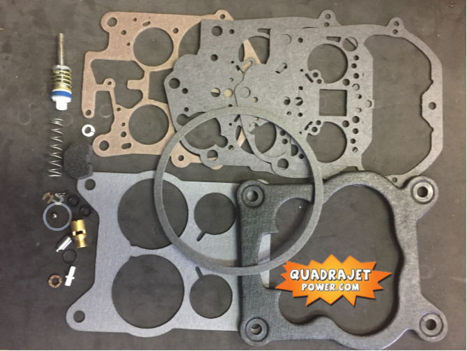 Quadrajet Rebuild Kit.19781988 Chevy, Buick, Cadillac, GMC, Chrysler