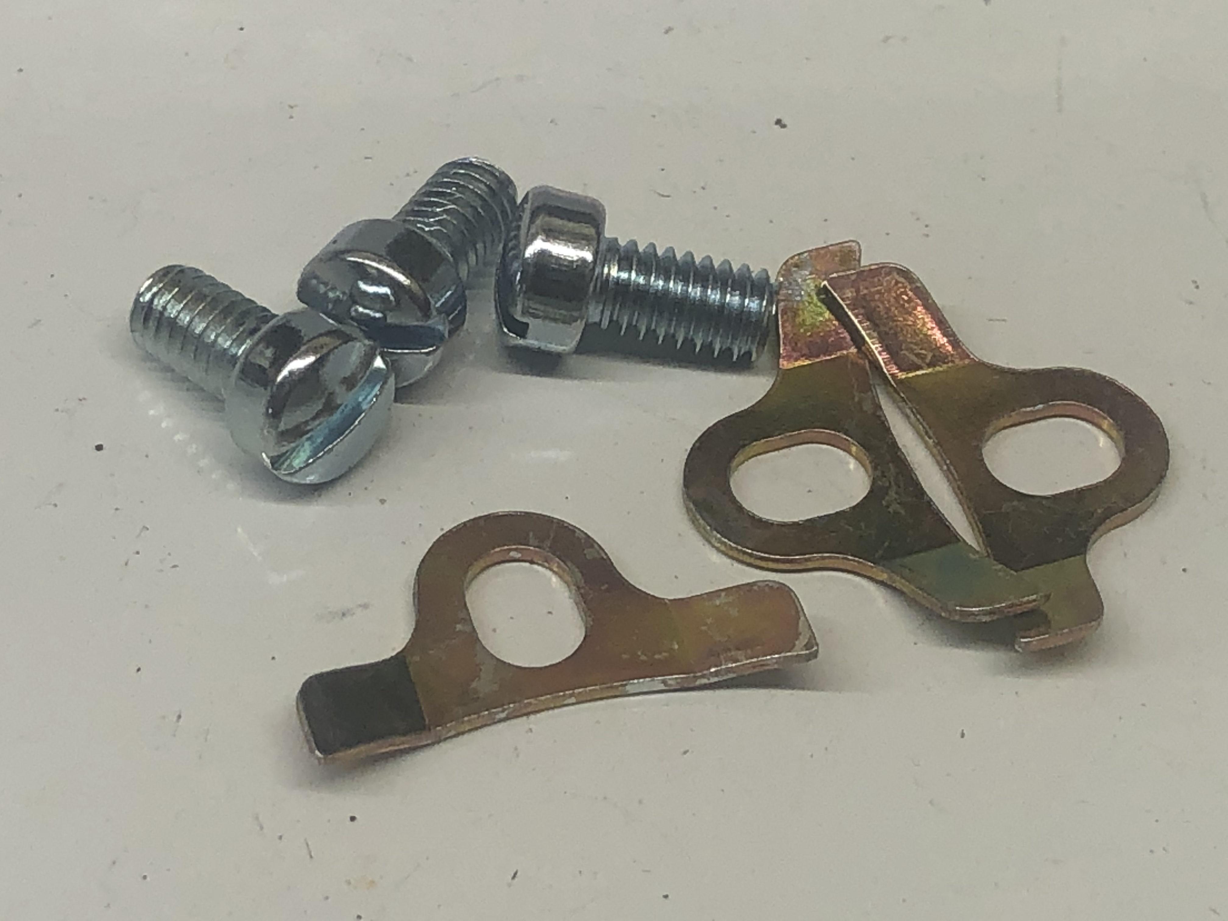Choke cover screws with retainers, (3) - Quadrajet Power Store