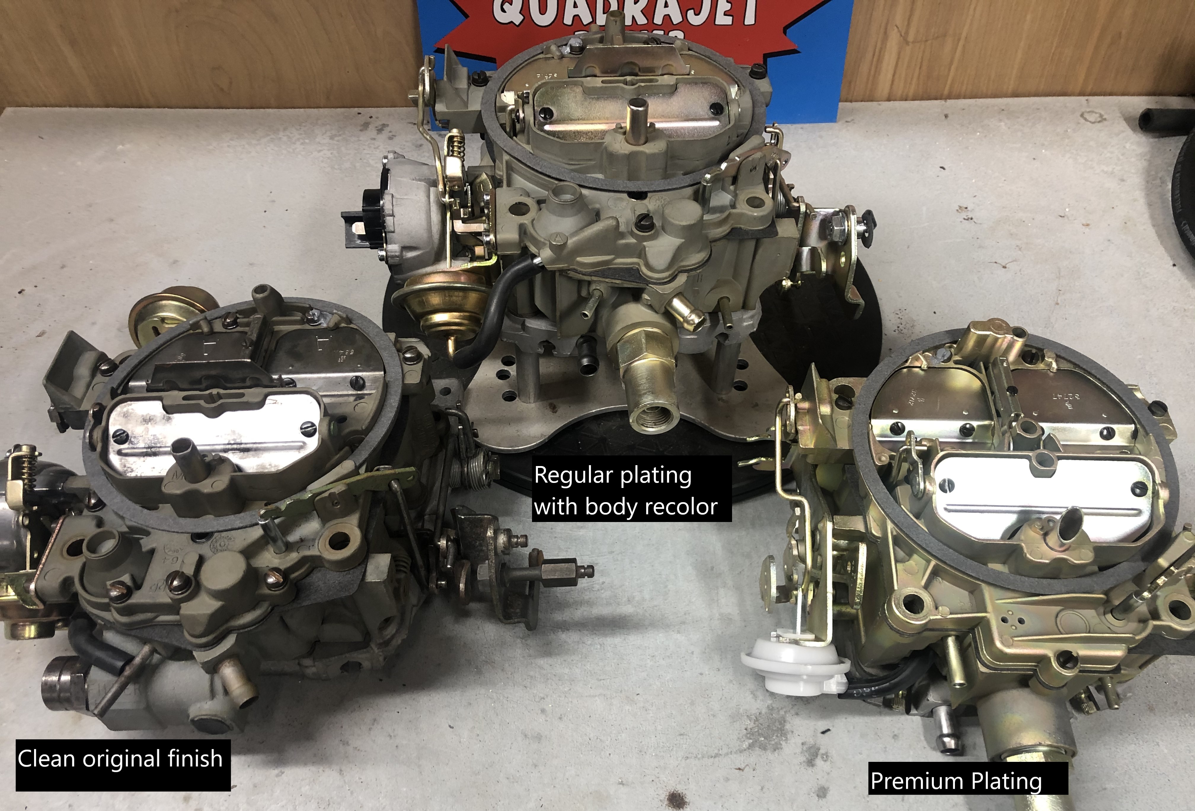 carburetor recoloring