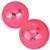 6 x Woodworm League Special 5 1/2oz Cricket Balls, Pink