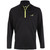 Woodworm Golf Mens 1/4 Zip Pullover Sweater Jumper, Black/Neon