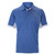 Woodworm Heather Golf Polo Shirts - Blue / White