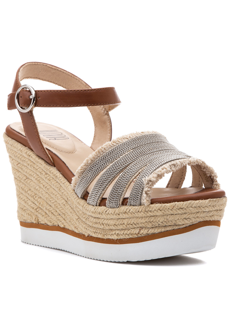 natural espadrille wedge