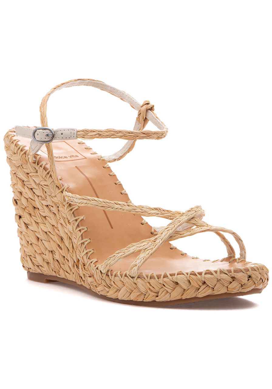 raffia wedges