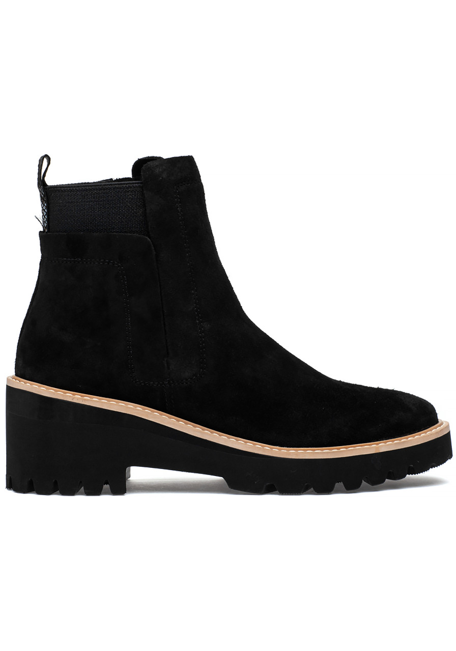 Jildor MJ Boot Black Waterproof Suede