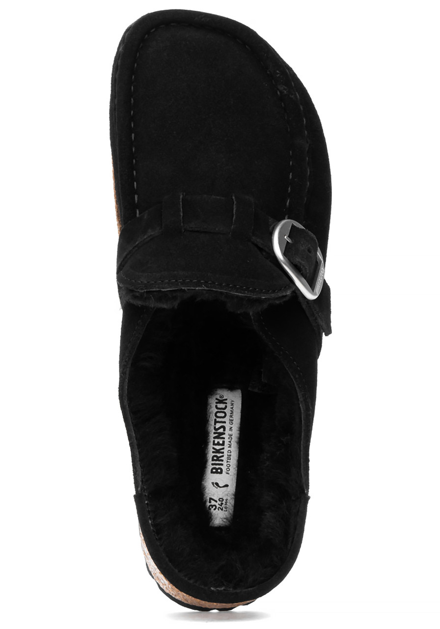 Birkenstock Buckley Shearling Clog Black