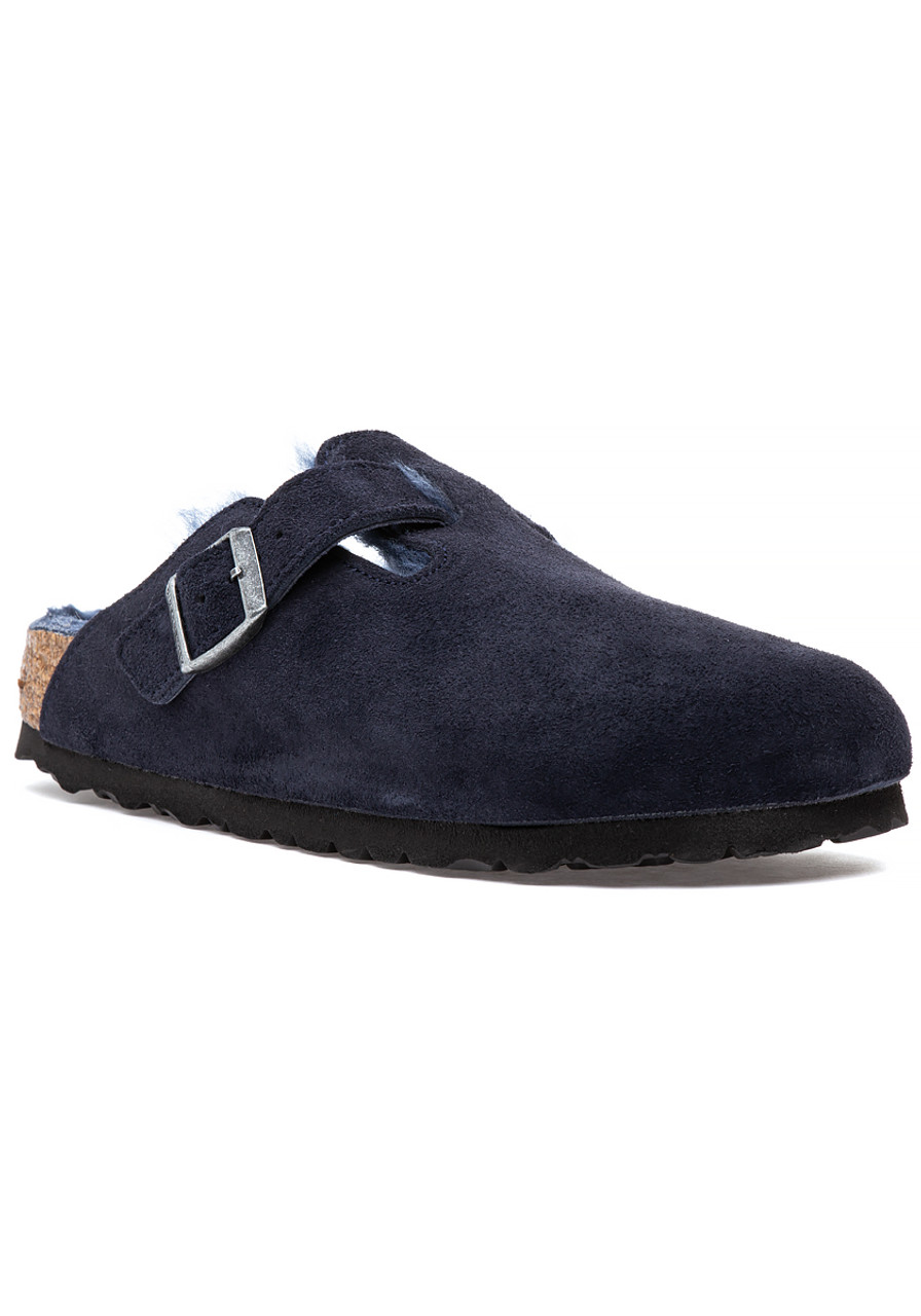 Birkenstock Boston Shearling Clog Midnight