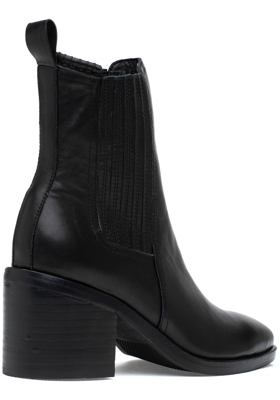 Silent D Naydo Boot Black Leather