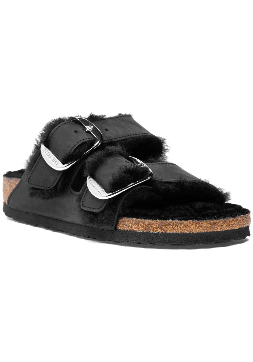 BIRKENSTOCK ブラック　美品 Arizona Big Buckle | Oiled Leather | Black – Birkenstock Midtown