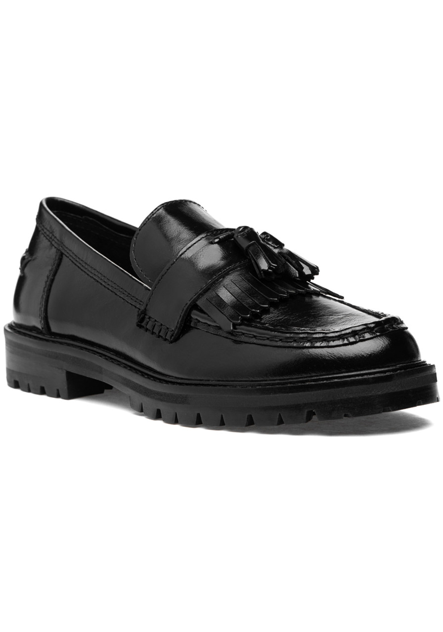 Steve Madden Minka ミンカ タッセル フリンジ ローファー