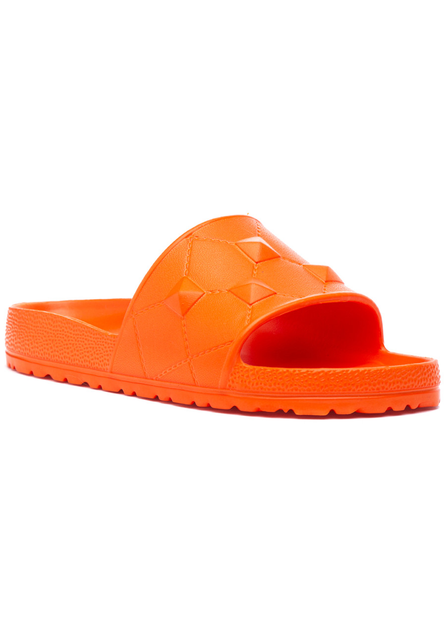 275 Central Anthony Sandal Orange Rubber