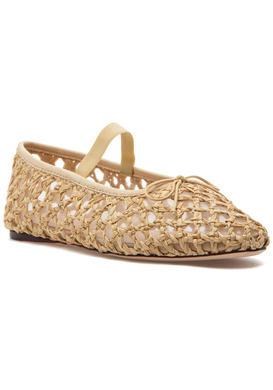 【INCHANT ME】Raffia Linen Mary Jane Sandals Mary_Jane_Wedge_Mule_in_Nude_R