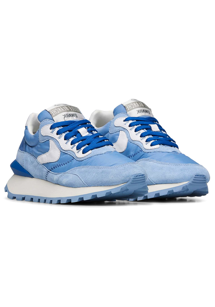 関税込◆VOILE BLANCHE QWARK HYPE WOMAN スニーカー 厚底 Voile Blanche Qwark Hype Woman Sneaker Sky Blue-Bluette