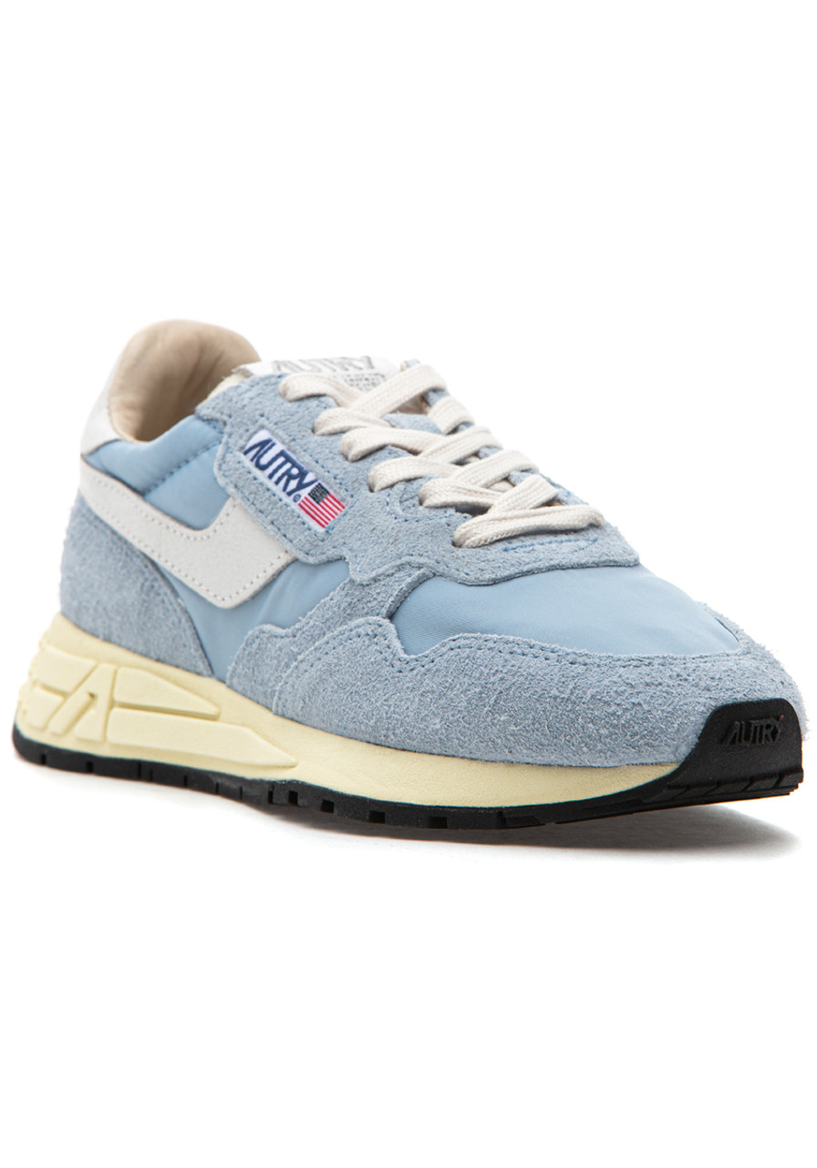 Autry Reelwind Low Sneaker Blue Nylon Suede