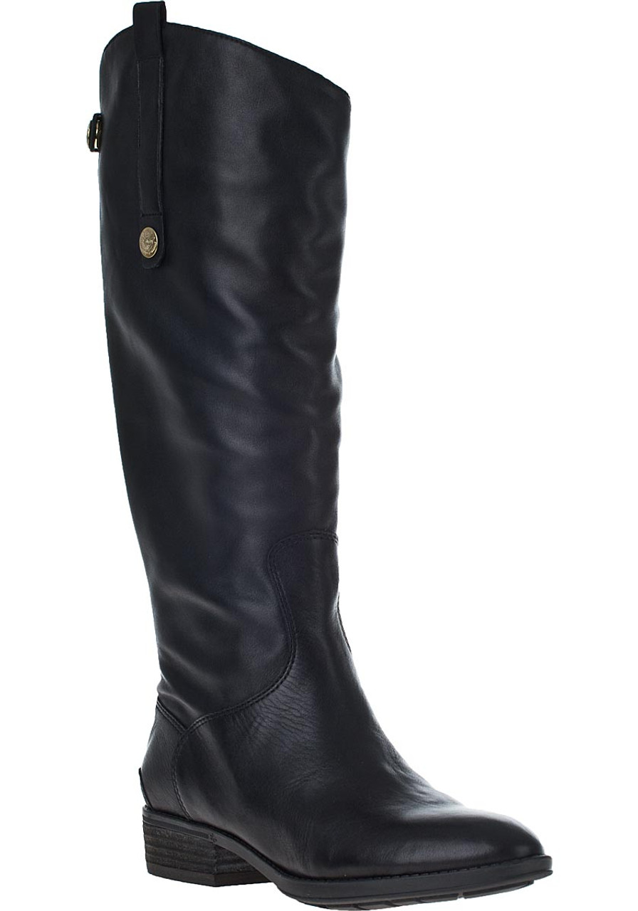 penny leather riding boot sam edelman