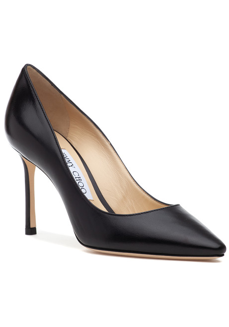 Jimmy Choo Agnes Pump Black Lace Fabric