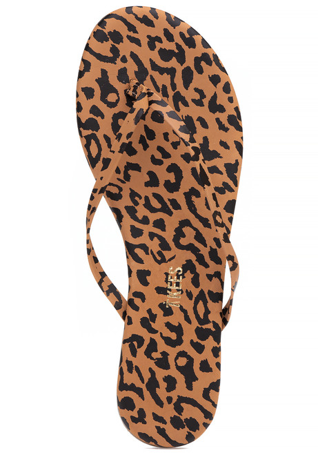 【TKEES】グロッシーズ フリップフロップ ※関税込 Tkees Studio Exotic Flip Flop Cheetah