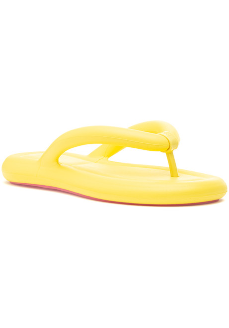 Melissa Free Flip Flop Yellow