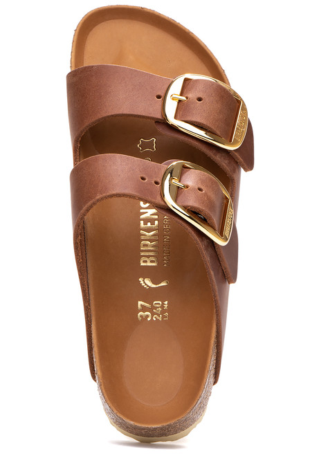 Birkenstock Arizona Big Buckle Cognac Leather