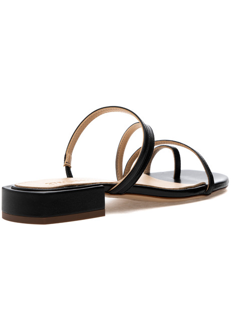 275 Central Fantastic Sandal Black Leather