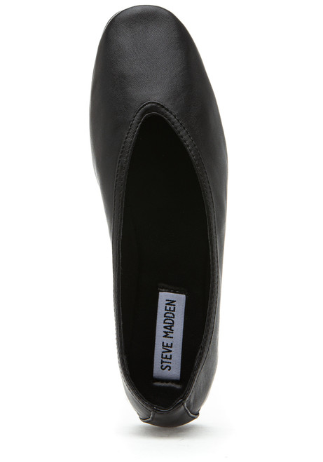 SALE!STEVE MADDEN♪セレブスタイル★IDALINEレザーフラット Steve Madden Leni Flat Black Leather
