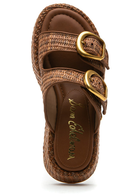 Sam Edelman Nerissa Sandal Cuoio Brown Basketweave