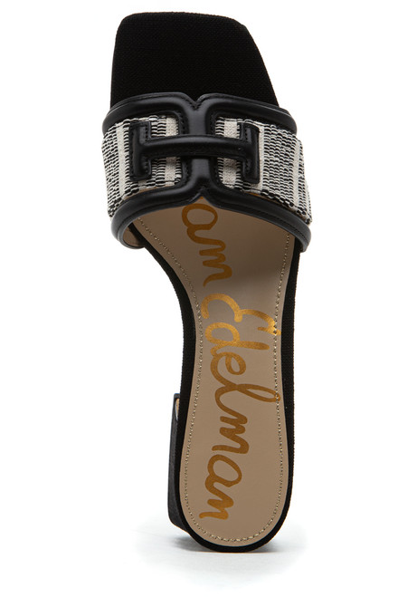 Sam Edelman Waylon Sandal Black/Natural Knit