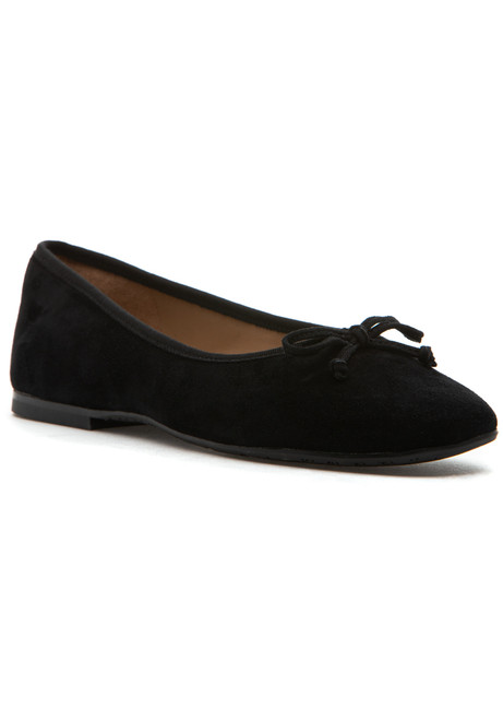 Sam Edelman Alie Flat Black Suede
