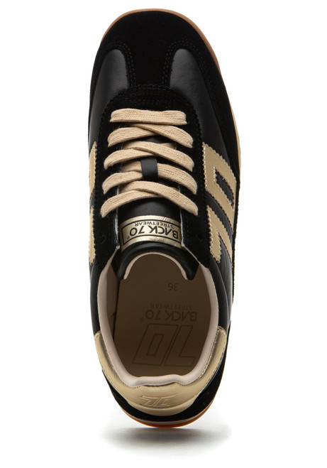 Back 70 Jogger N Sneaker Black Gold