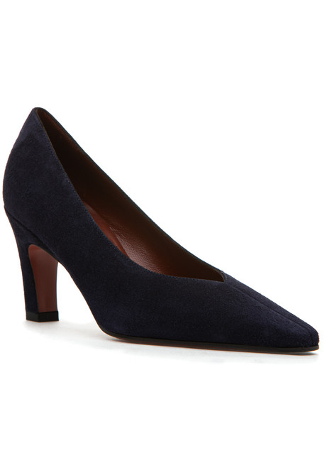 Navy Suede