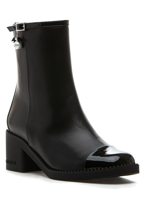 Jimmy Choo Adry AB 55 Boot Black Leather