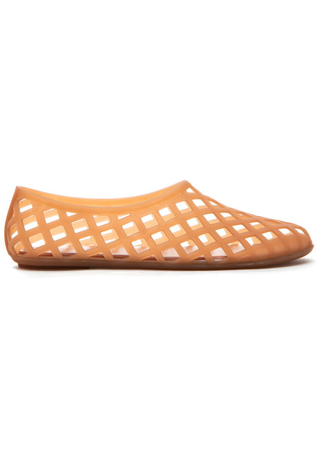 Jeffrey Campbell Jellz Flat Natural Matte