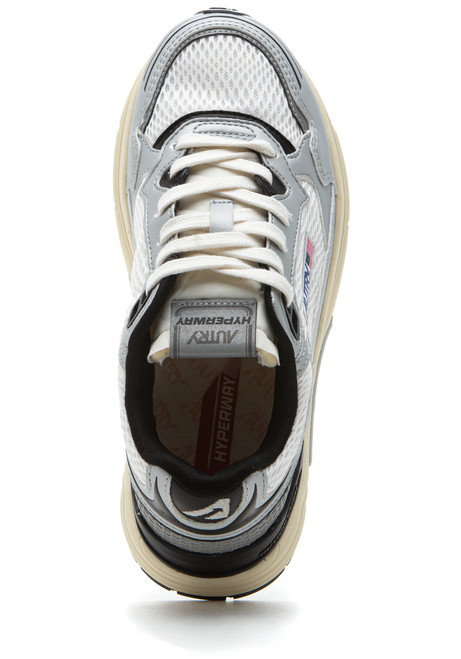 Autry Hyperway Low Sneaker Mesh/Silver/Black